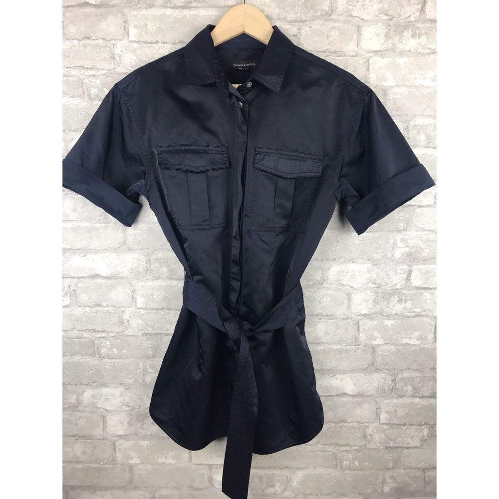 Banana Republic | Button Down Shirt with Belt